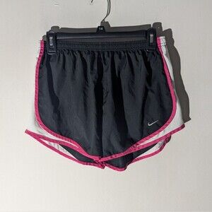 Nike Gray and Pink Athletic Running Shorts Women's Size Small